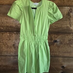 Green Women's Romper